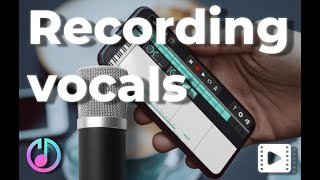 vocalBeazz iOS music app tutorial - recording vocals in the sequencer screenshot 2
