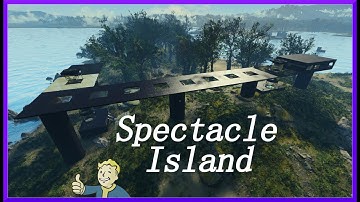 Fallout 4 modded - Spectacle Island - Settlement Build with Mods - 01