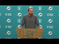 Frank Smith meets with the media | Miami Dolphins