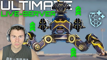 Ultimate Fujin Is AMAZING... Huge Live Server Damage - INFINITE Grey HP Healing | War Robots