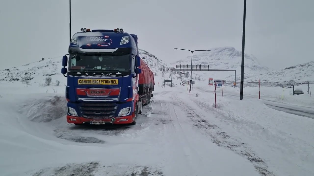 Norwegen Tour Tag 6 LKW