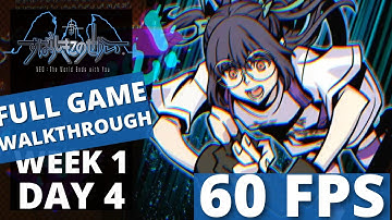 NEO: The World Ends with You - Full Walkthrough Week 1 - Day 4 (No Commentary)