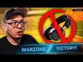 I WON a Warzone Game with NO AUDIO! (Chat Challenge)