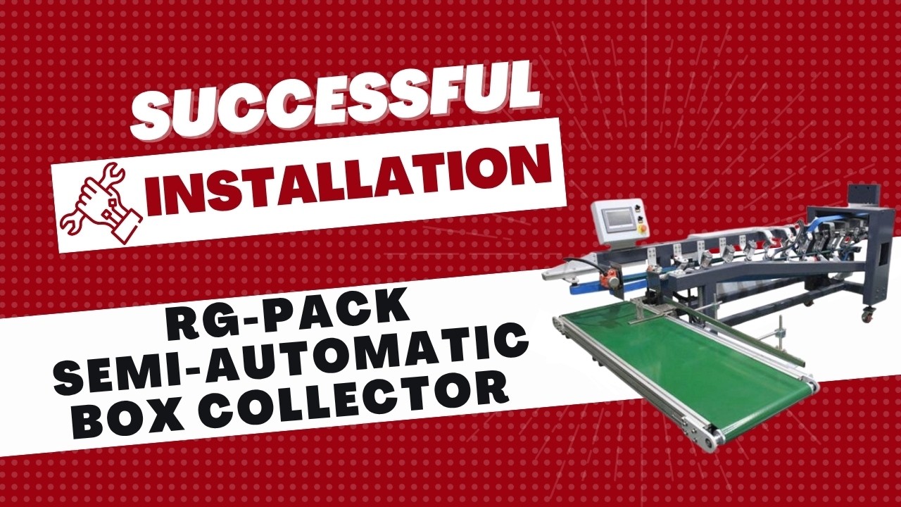 Royo Case Topper Successful Installation - Box Folder Gluer Royo Machinery RG-Pack ...