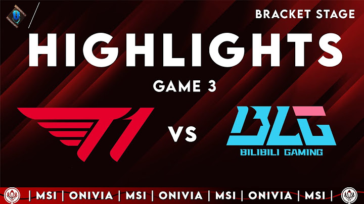 T1 vs BLG Game 3 Highlights | MSI 2025 — Bracket Stage | T1 vs Bilibili Gaming by Onivia