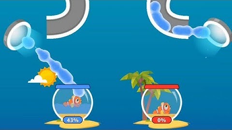 Water Puzzle Gameplay Magic - save the fish game - puzzle game - game fishdom android