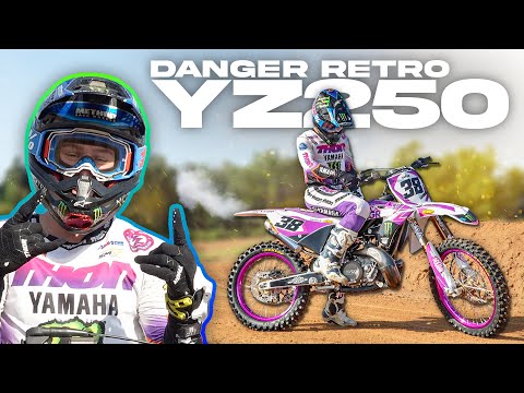 Dangerboy's Retro YZ250 Build-Off Bike!! 1st Ride!