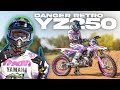 Dangerboys retro yz250 buildoff bike 1st ride