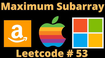 MAXIMUM SUBARRAY | LEETCODE 53 | PYTHON OPTIMAL SOLUTION