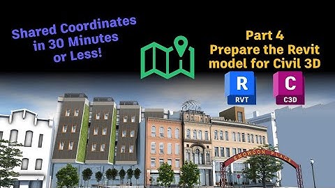 Shared Coordinates (Part 4) - Optimizing a Revit DWG for Civil 3D