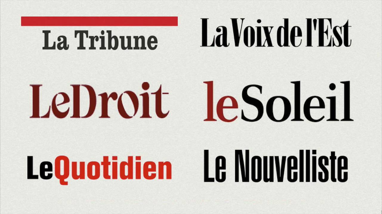 Le regroupement des syndicats des journaux régionaux de GESCA (G6)