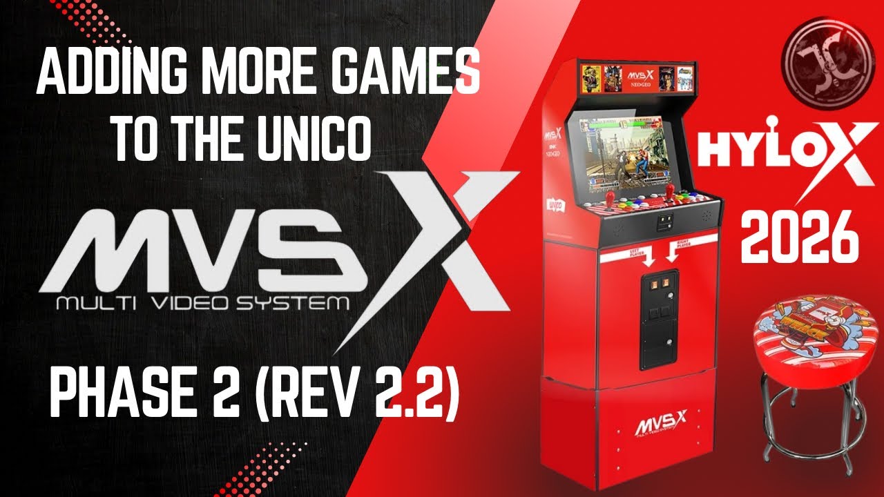 Как установить HyloX на Neo Geo MVSX (фаза 2) | Прошивка 2.2 – понижение версии не требуется 🕹️👾#...