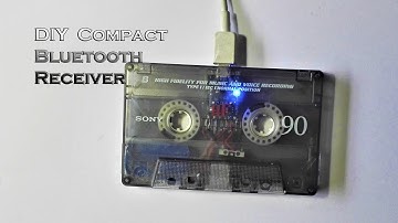 DIY - Compact Bluetooth Receiver from cassette tape | Share Tech Creative