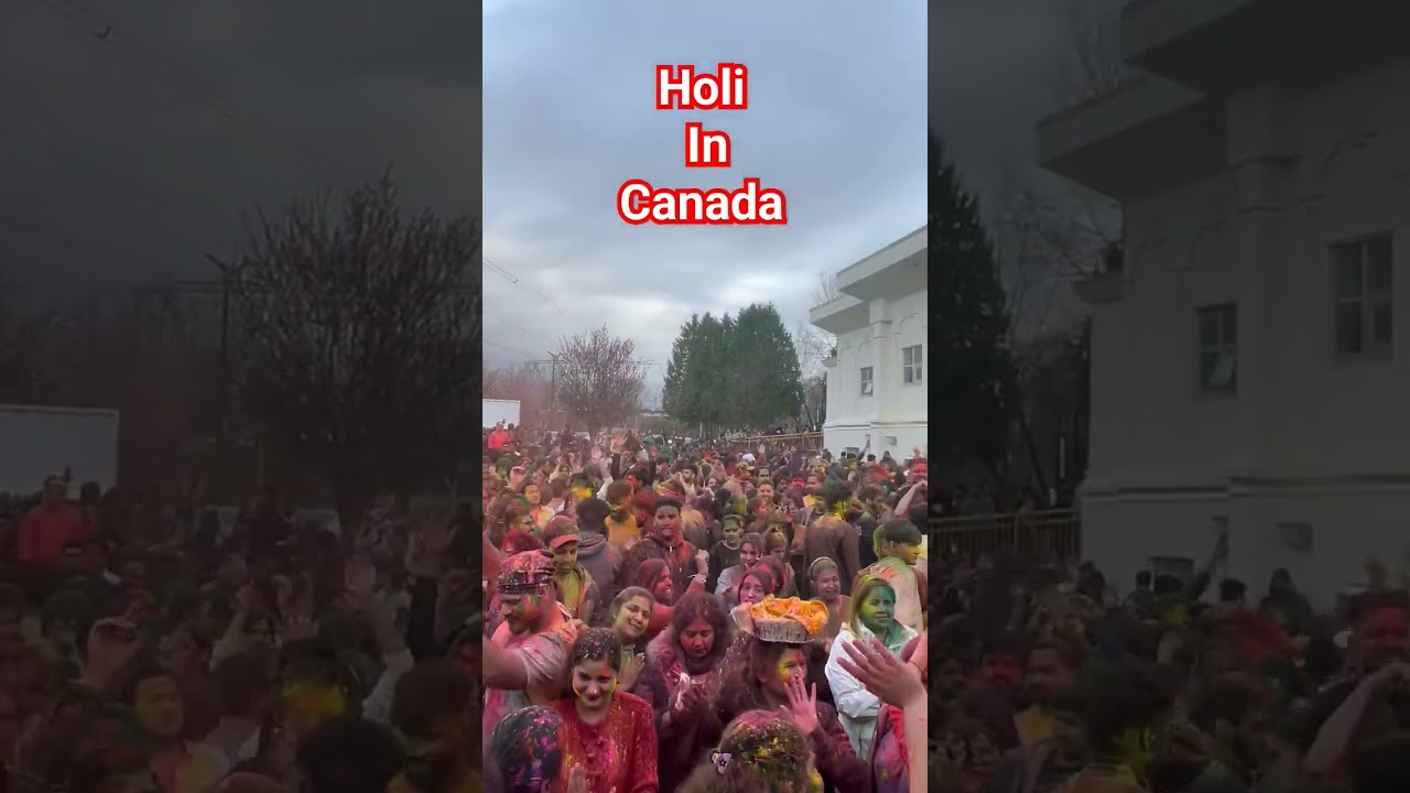 Holi 2024 Celebration in Canada 🇨🇦