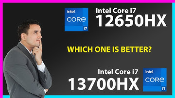 INTEL Core i7 12650HX vs INTEL Core i7 13700HX Technical Comparison
