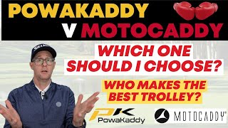 The Ultimate Electric Trolley Showdown: Powakaddy VS Motocaddy!