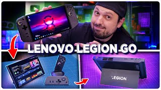 Legion Go: O console PORTÁTIL da Lenovo com CONTROLES DESTACÁVEIS!