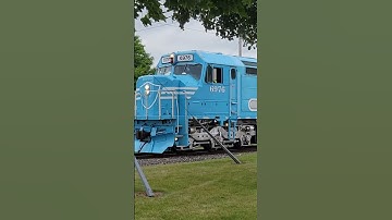 New Maersk Sealand Diesel Locomotive at the IRM!