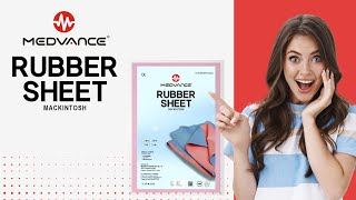 Medvance Ultrasoft Rubber Sheet, Water Proof and Reusable, Double Sided, for Baby and Adults