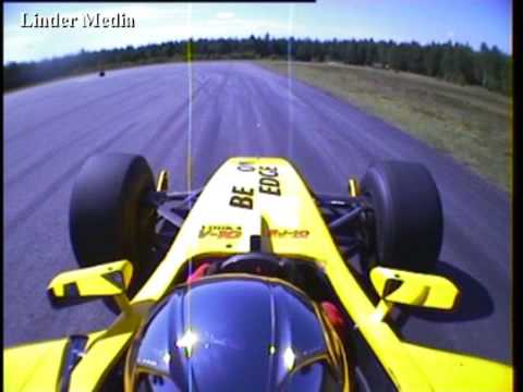 Formel 1 krning p Superstage med "Gullabo" Jansson