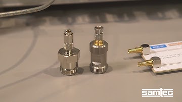 Samtec 12G SDI Connectors Performance Demonstration NAB 2017