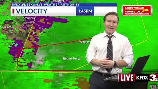 KFDX 3 Severe Weather Coverage May 25, 2024