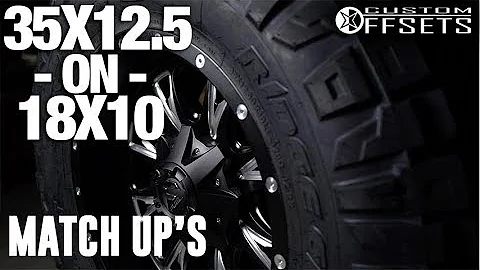 Custom Offsets Match Up: 35x12.5 on 18x10