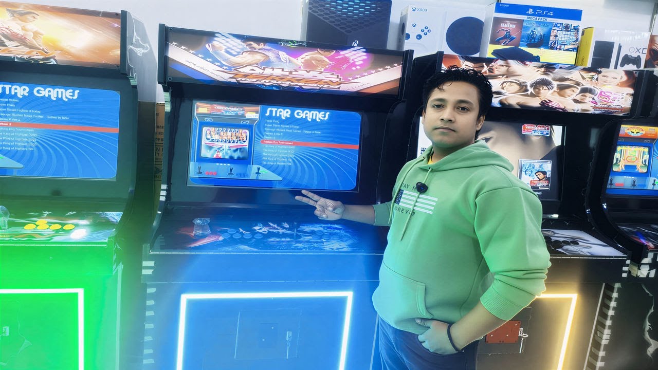 Tekken 3 & Tekken Tag Tournament Coin Operated Arcade Machine | Star Game Meerut | Arcade Game Setup