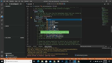 creating flutter project from vs code and executing it #provisionanddistricts app