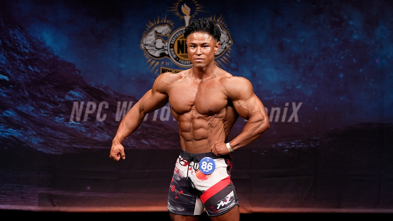 格闘技set 6/6/2026 ZeniX】 MEN'S PHYSIQUE - Open Overall Champion: Tsuyoshi