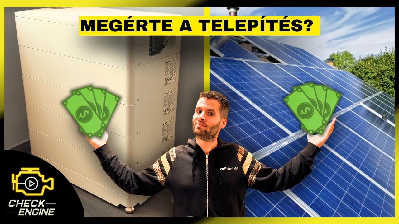 Most ingyen kaphatsz akkut a napelemed mellé, és mutatom, nekem mire volt elég - CE Közszolgálat