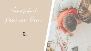 Homeschool Resource Demo: IXL