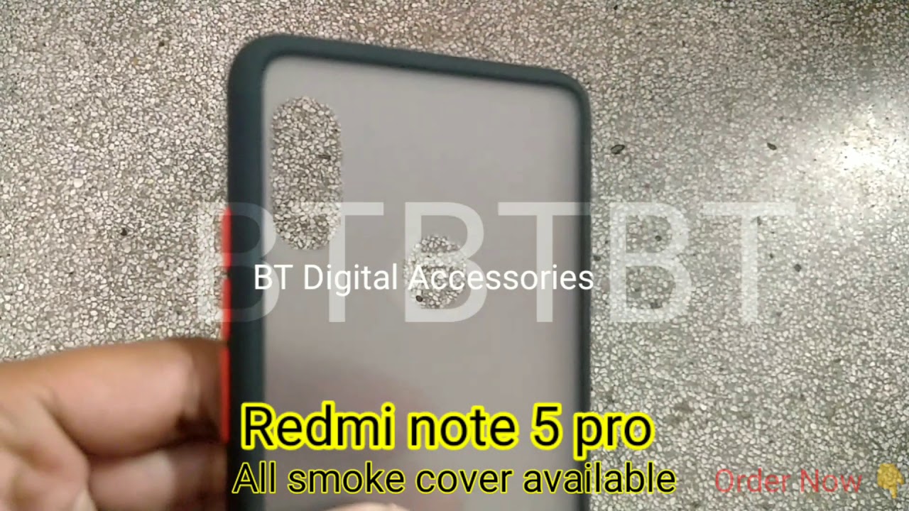 Smoking Redmi Redmi note 5 pro smoke cover 🔥 BT limited edition store - YouTube