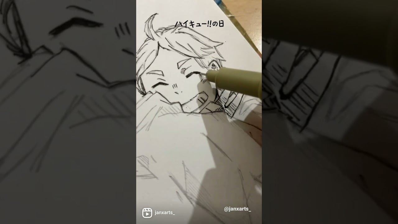 haikyuu!! character's sketch💗