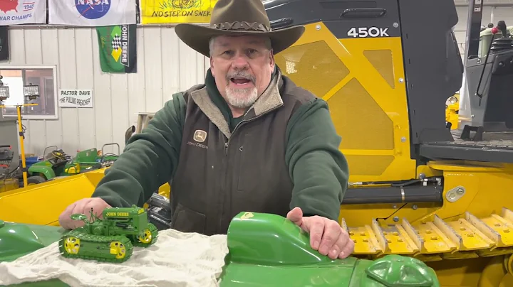 Toy and The Real McCoy: John Deere Lindeman BO Crawler Tractor