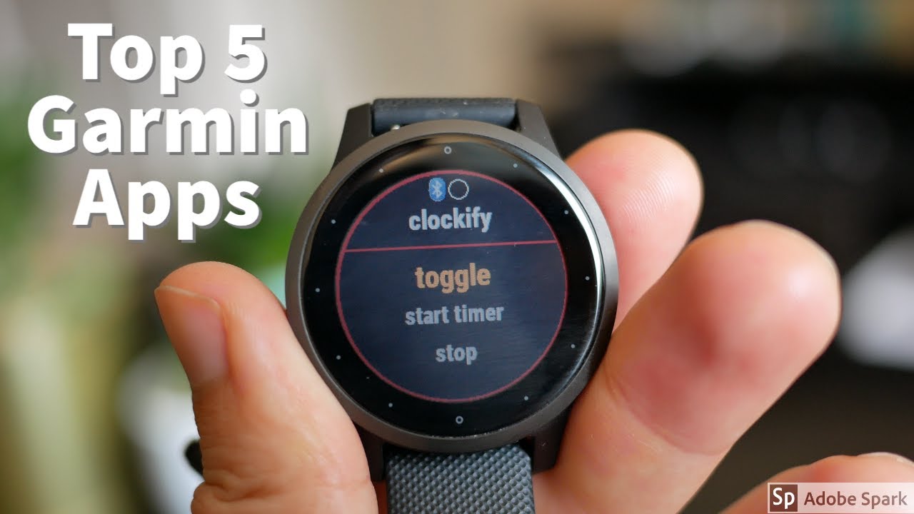 5 Must Have Apps For Garmin Vivoactive Venu, 245 and 6 - YouTube