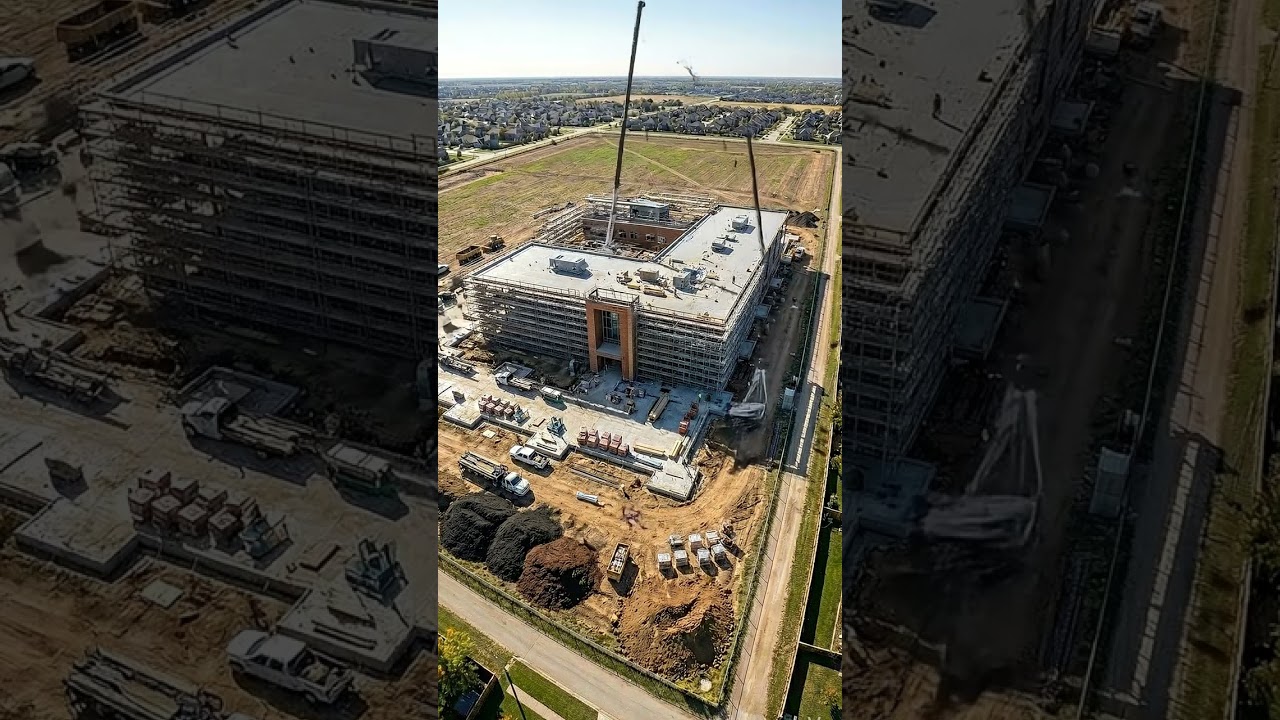 From Empty Lot to Modern School in 30 Seconds! 🤯