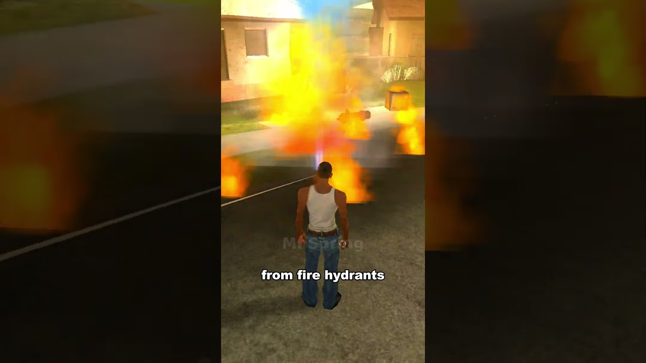 CAN FIRE HYDRANTS PUT OUT FIRES IN GTA GAMES