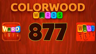 COLORWOOD WORDS CRYPTOGRAM level 877