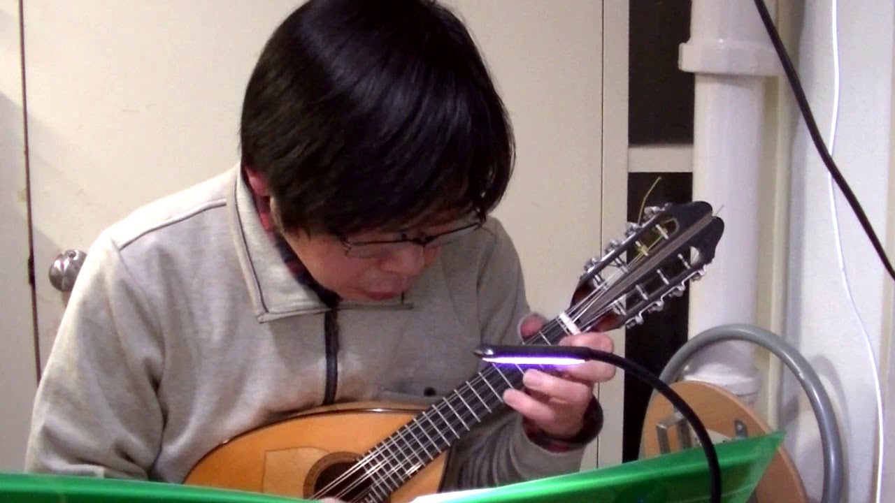 Etude35-17（マンドリン独奏版） - YouTube