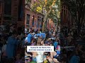 Harlem is getting hyped with Game 5 starting in less than 30 minutes