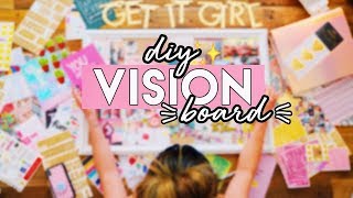 DIY Vision Board: Achieve Your 2019 Goals ✨