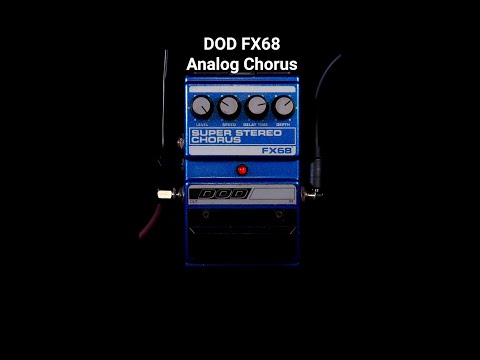 DOD FX68 Super Stereo Analog Chorus 90s