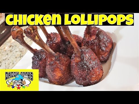 Chicken Lollipops with the Slow N Sear