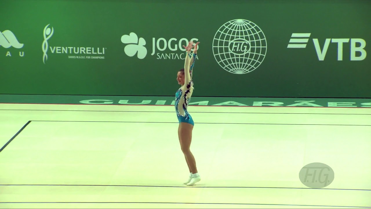 PASHOVA Darina (BUL) - 2018 Aerobic Worlds, Guimaraes (POR) - Individual Women Qualifications