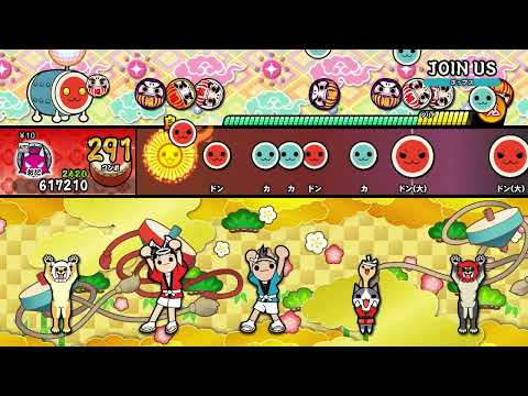 【太鼓の達人 NS1】JOIN US（おに）【オート動画】
