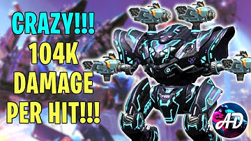 INSANE! SPECTRE STORM +92.5% DAMAGE With 3 OVERDRIVE UNIT | War Robots Mk2 Gameplay WR