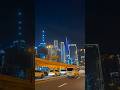 Dubai Night Drive 2026 🌃 | Burj Khalifa & Sheikh Zayed Road Lights | Stunning UAE Skyline!#shorts