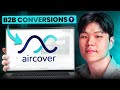 B2B CRO Expert Reviews AI Sales SaaS Website | Aircover