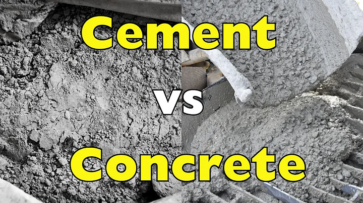 What’s the Difference Between Cement and Concrete? (Most People Get It Wrong!)